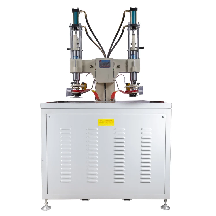 Pvc Tpu Pu Plastic Fabric Leather Embossing Double Head High Frequency Welding Machine