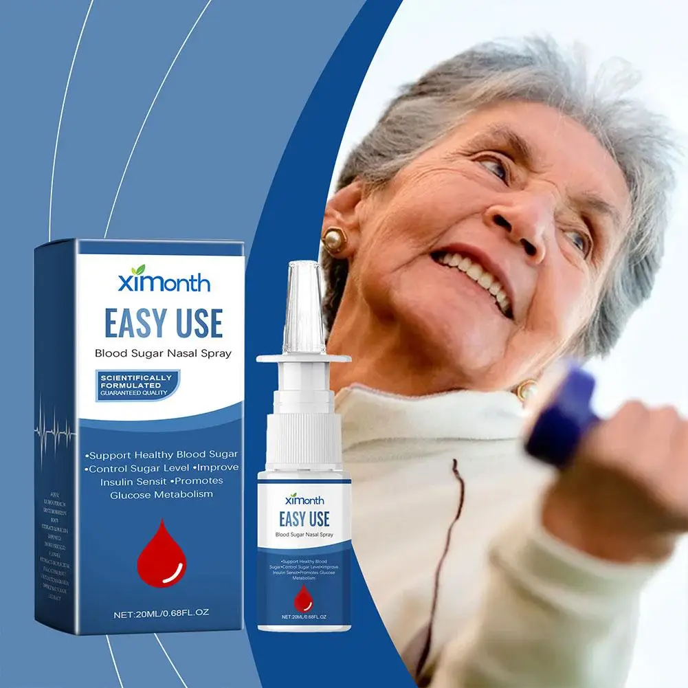 20ml Blood Sugar Nasal Spray Well Grasp The Blood Sugar Situation For Elderly Diabetes Health Care