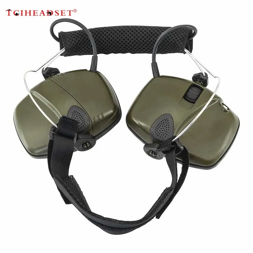 Tactical Caça Tiro Headset substituição, Kit Headband Anexo, compatível com Earthquad Earthquad Earthquad Earthquad