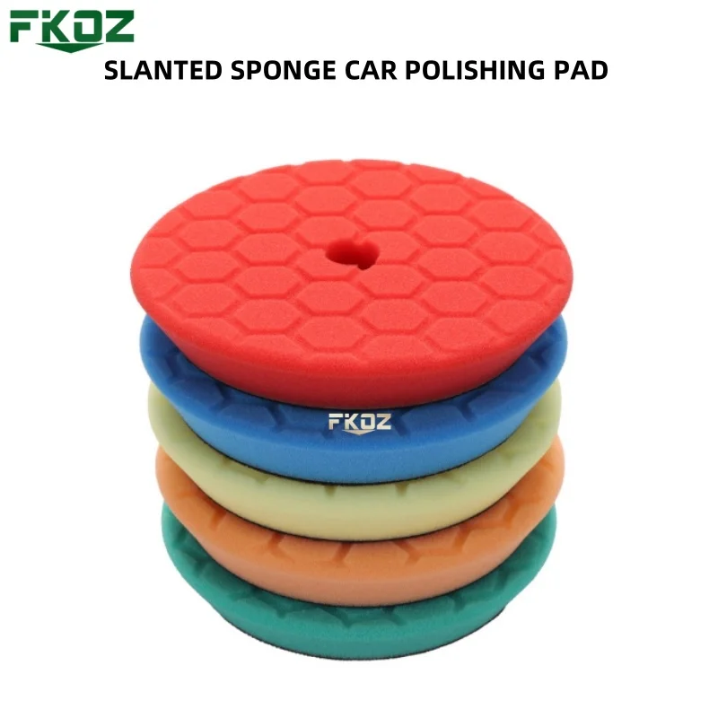 6/7 inch Car Polishing Pad Sponge Buffing Waxing Clean Polish Buffer Drill Wheel Polisher Removes Scratches Car Polishing Disc