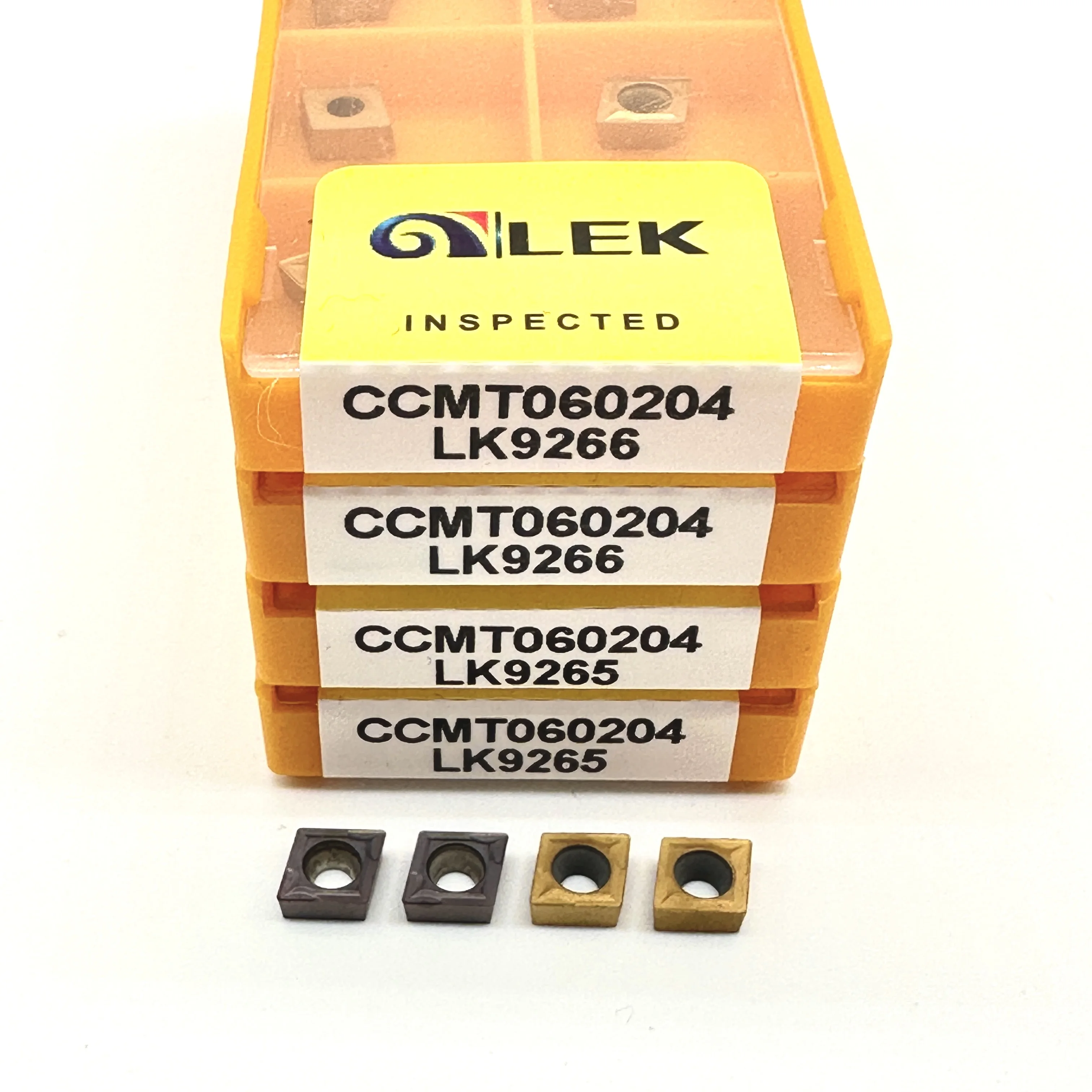 CCMT060204 CCMT060208 LK9265 Internal Turning Tool Carbide Insert High Quality Lathe ToolCNC Steel Processing Turning Insert