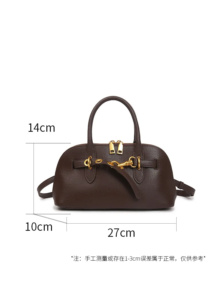 حقيبة نسائية من الجلد الطبيعي حقيبة كتف حقائب يد للسيدات حقائب كروس فاخرة مصممة بساطتها حقيبة جلد الماشية