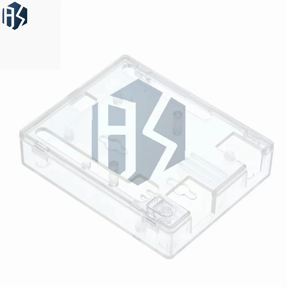 Étui Transparent de haute qualité pour Arduino pour UNO R3: 1 jeu de coque de protection