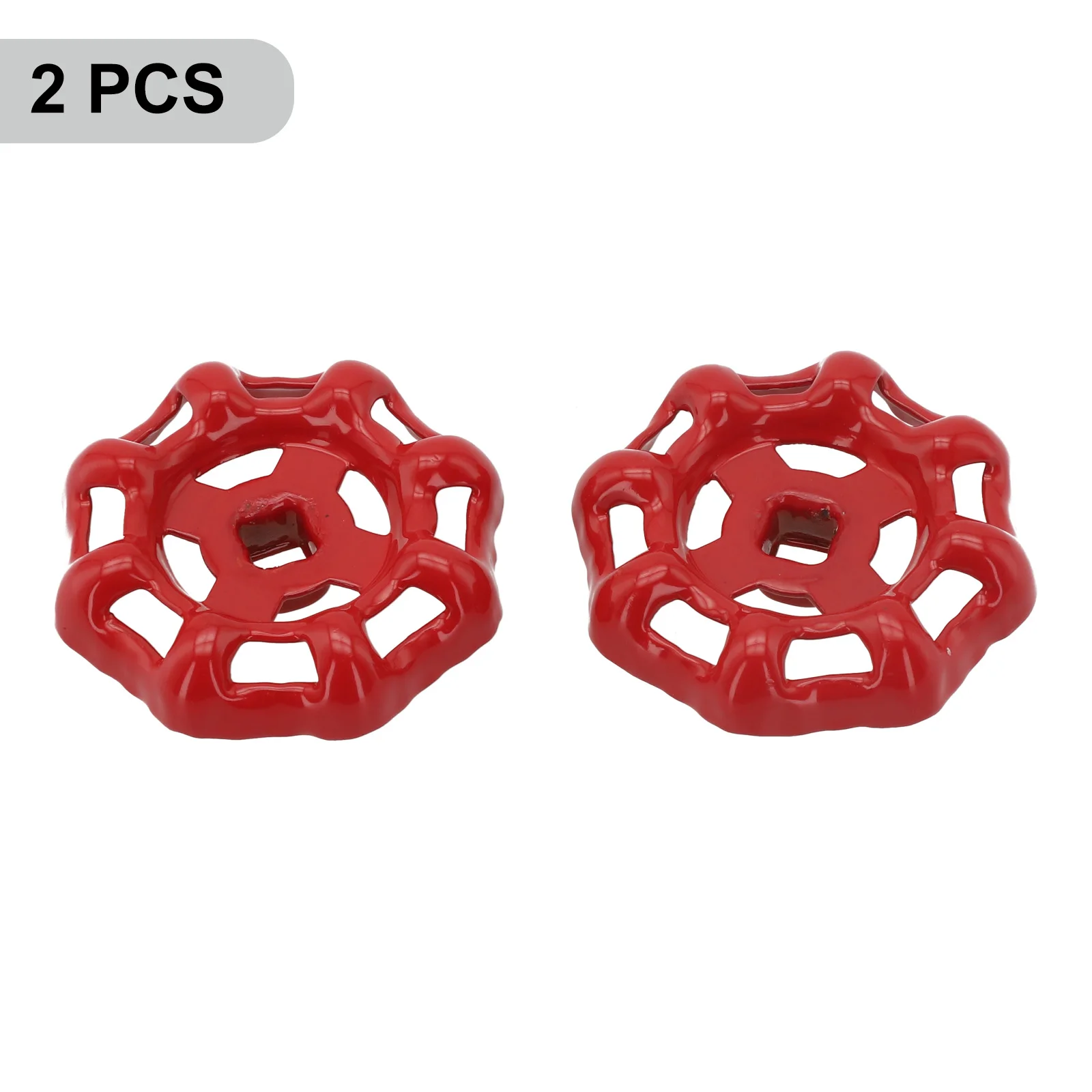Cast Iron Hand Wheel Replacement Kit for Gate Valves and Valves with Multi-Caliber Fit for 6mm 7mm 8mm Stems Cast