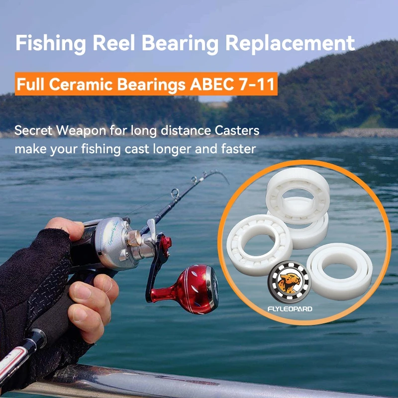 

5PCS 6000CE 10X26X8 mm Full Ceramic Bearing ABEC-9 ZrO2 Non-Metal for Corrosive/Harsh Environments