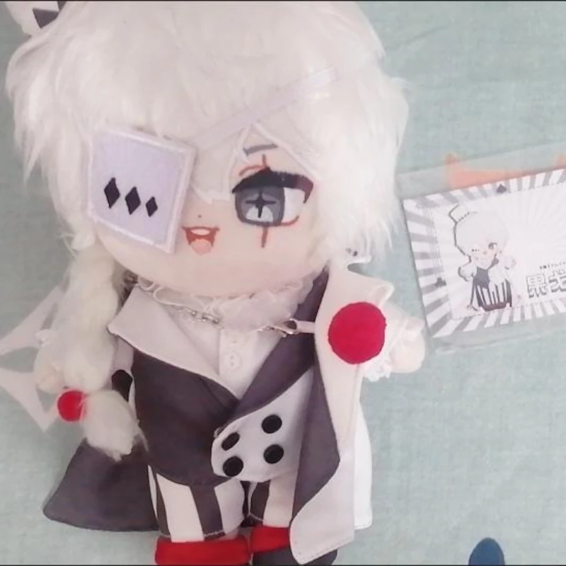 20cm Japońskie Anime Psy Gogoli Kawaii Cosplay Bawełniana Lalka z Zestawem Ubranek Kreskówka DIY Zmiana Kostiumu Miękkie Pluszaki Figurki Zabawki Prezent