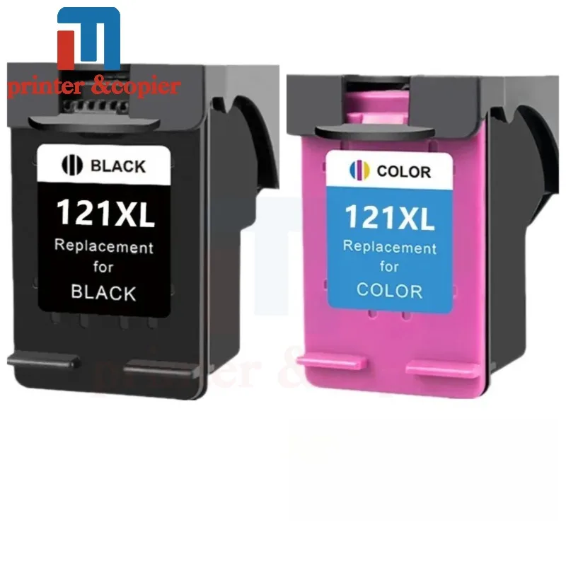 Compatible 121XL Ink Cartridge Replacement for HP 121 for HP121 for Deskjet D2563 F4283 F2423 F2483 F2493 F4213 F4275 Printer