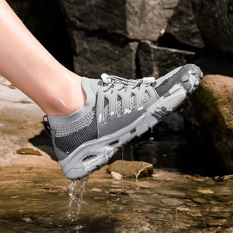 

2026 Best Selling Hiking Sneakers For Men Anti-Slip Men Shoes Mountain Top Quality Climbing Shoes Men Wearable Outdoor Shoe Man