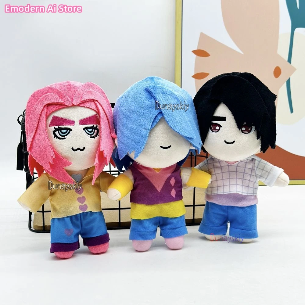 

Huntrix KPop Demon Hunters Sajaboys костюмы для косплея плюшевый комплект крутой Sajaboys Kawaii Fans подарок на каждый день Хэллоуин Cos аксессуары