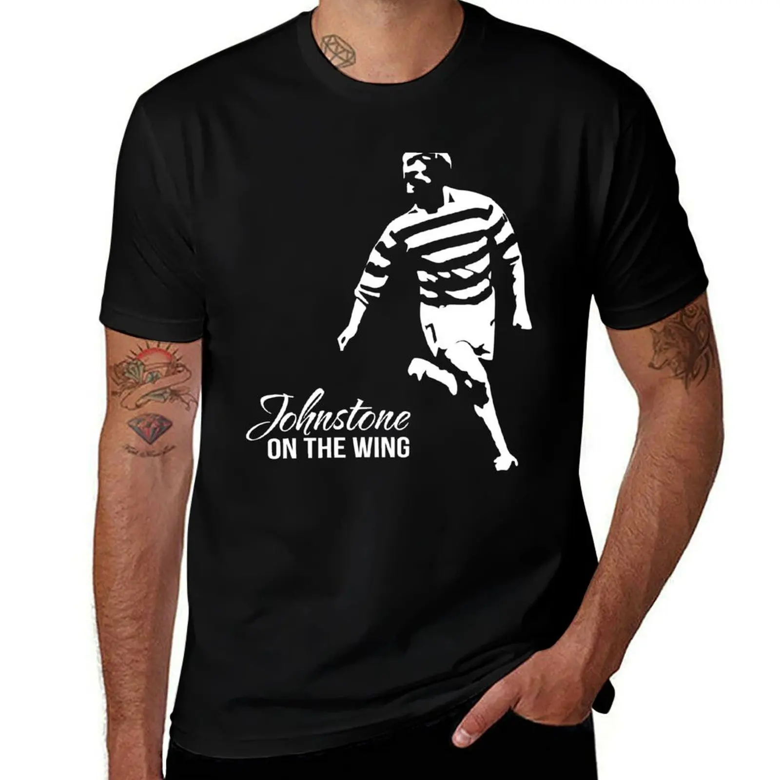 Johnstone On The Wing - Jinky T-Shirt Urban Style Casual Short Sleeve Top