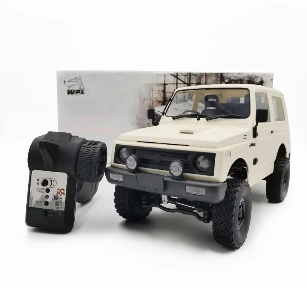 

1/10 WPL RC Car C74 Jimny Warrior 2.4G Remote Control Off-Road Vehicle Full-Scale Electric Four Wheel Drive Climbing Car Toy