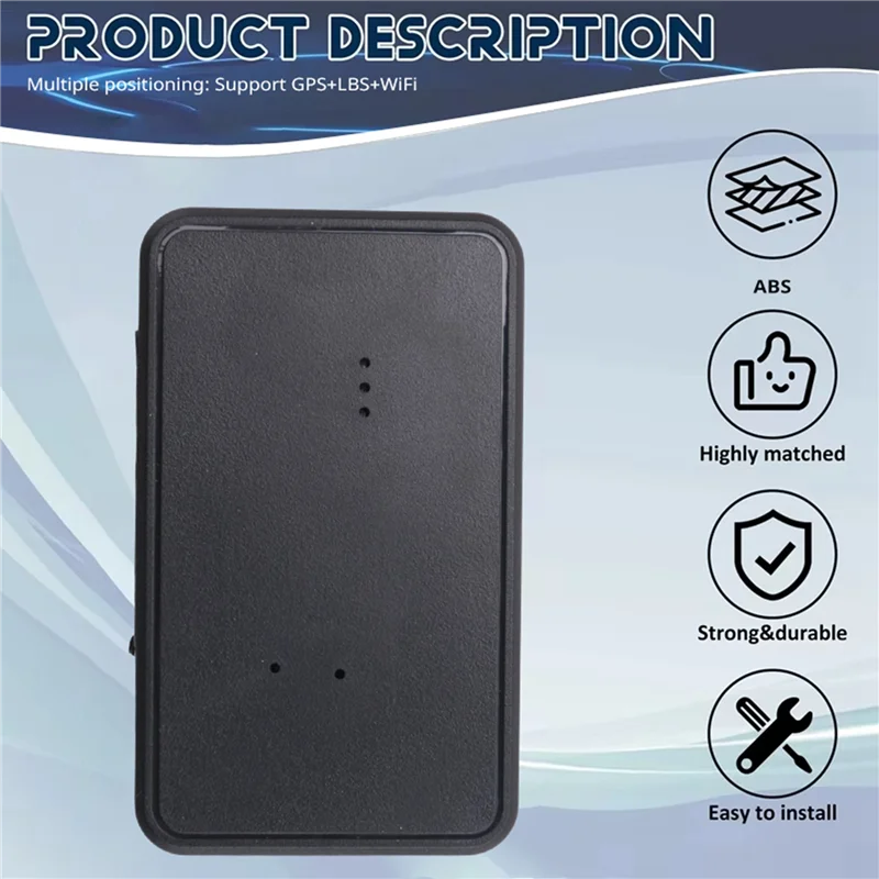 Daily GPS Car Tracker Children Anti-Lost Locator Magnetic Message Positioner Real Time Tracking Vehicle Locator