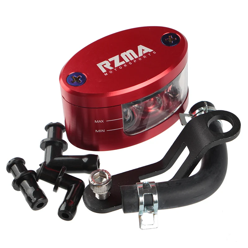 RZMA brake upper pump transparent oil pot aluminum alloy modified disc brake direct push top pump oil cup visible