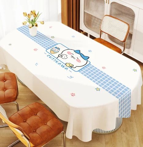 M2117 Cartoon pattern printing tablecloth  Waterproof resistant heat-resistant  No washing required  Table linen  coffee table