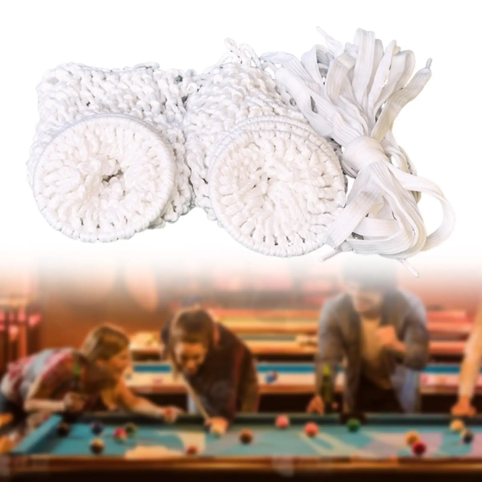 

6-компонентные сетчатые карманы для снукера, карманы для бильярдной сетки для дома