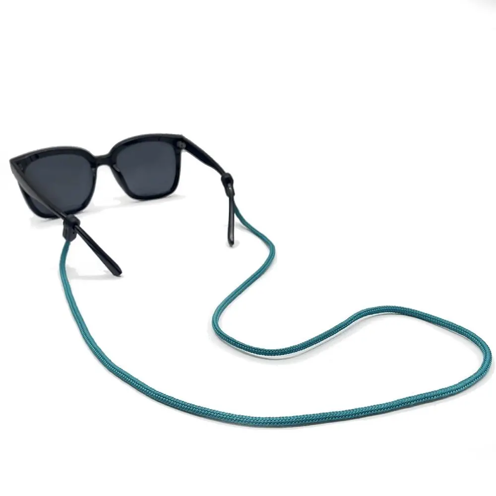 6 Farben tragbare Brillenkette Brillenzubehör Polyester Sonnenbrille Lanyard Straps Brillen Werkzeug Brillenriemen Damen Herren