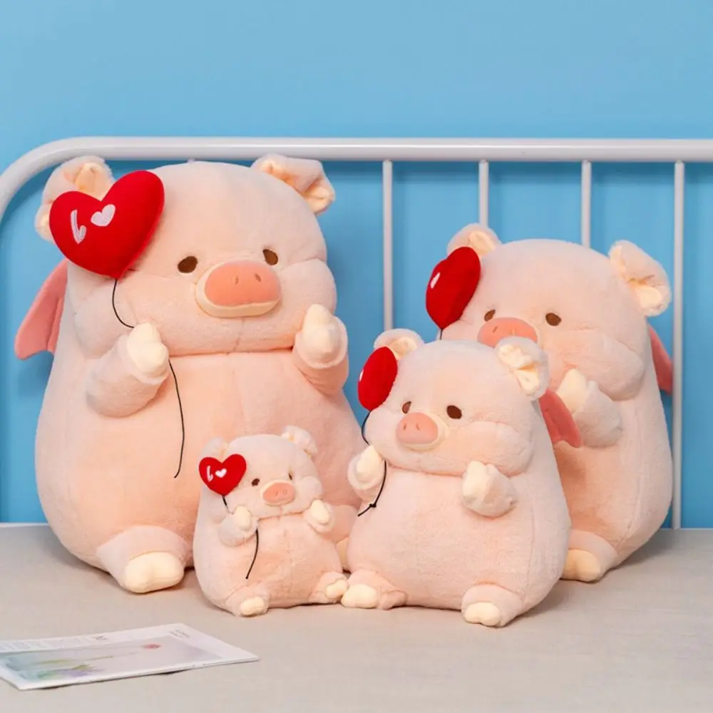 

Pig Hold Heart Pig Plush Toy Soft Pillows Stuffed Animals Stuffed Pig Doll 20-30cm Kawaii Animals Plushies Doll Babys Toys