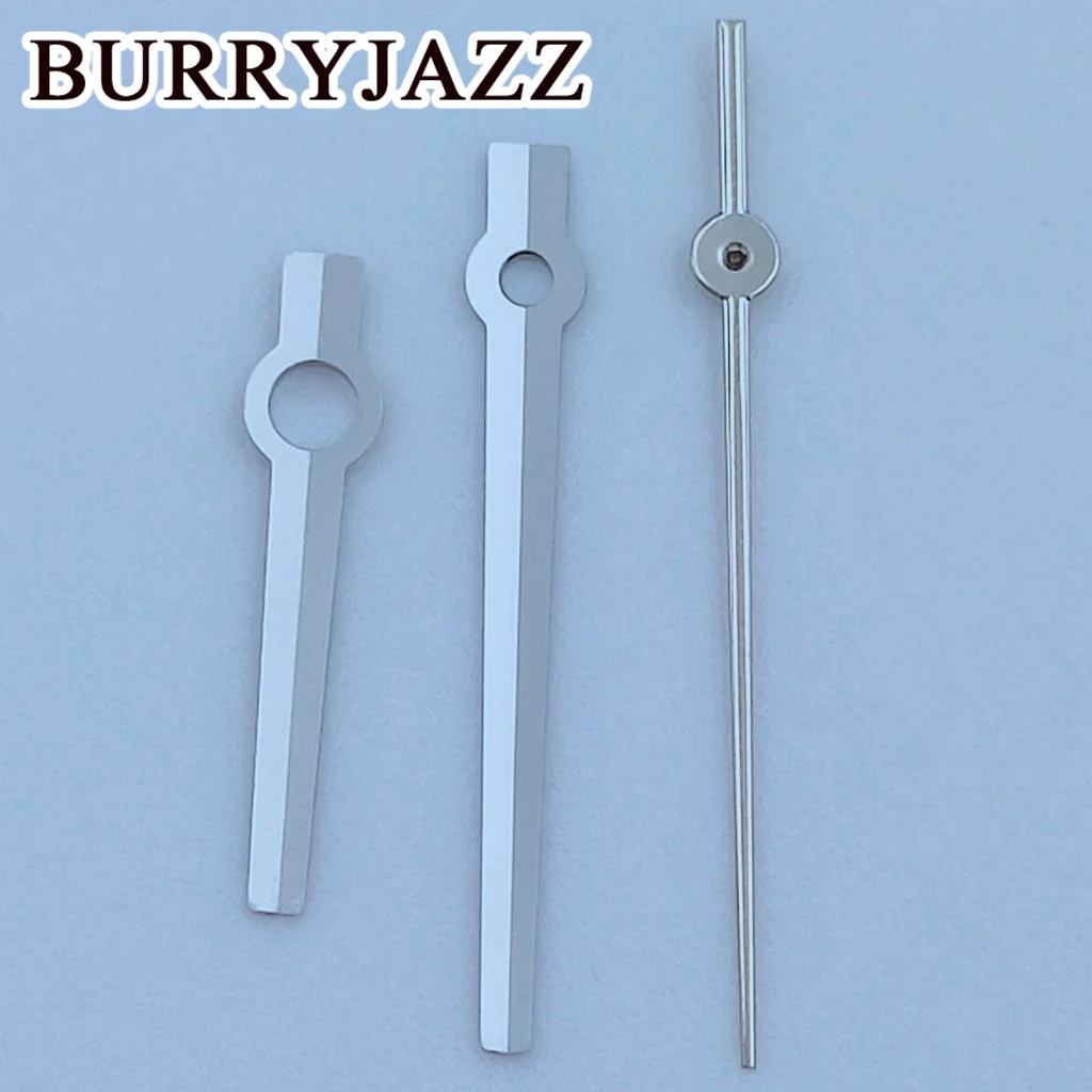 BURRYJAZZ NH35 NH36 NH38 7S26 7S36 4R35 4R36 Watch Hands Silver Gold Rose Gold Gun Hands Green Luminous