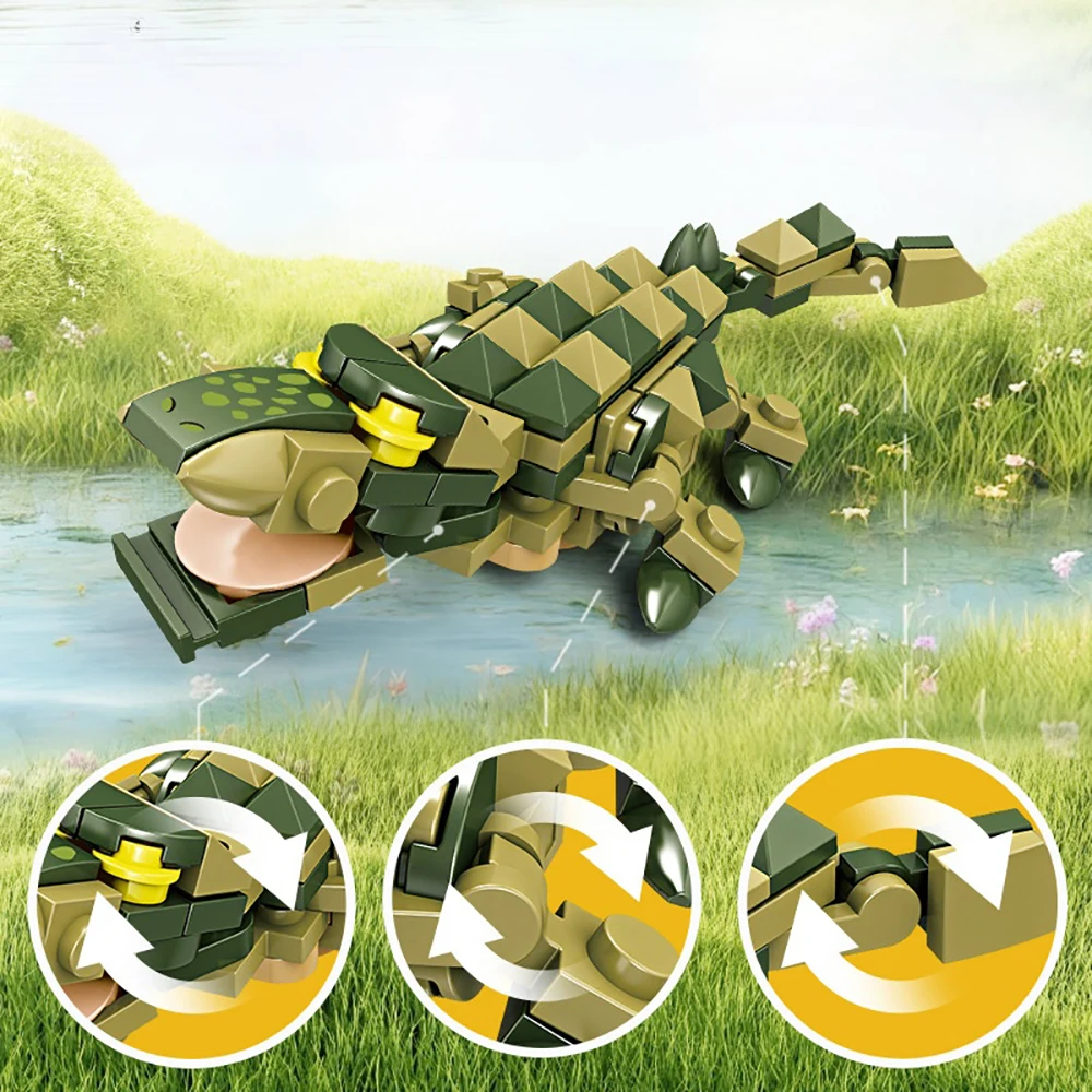 Set Balok Susun Berbagai Macan - Kangaroo Kids Education ulasan dan harga