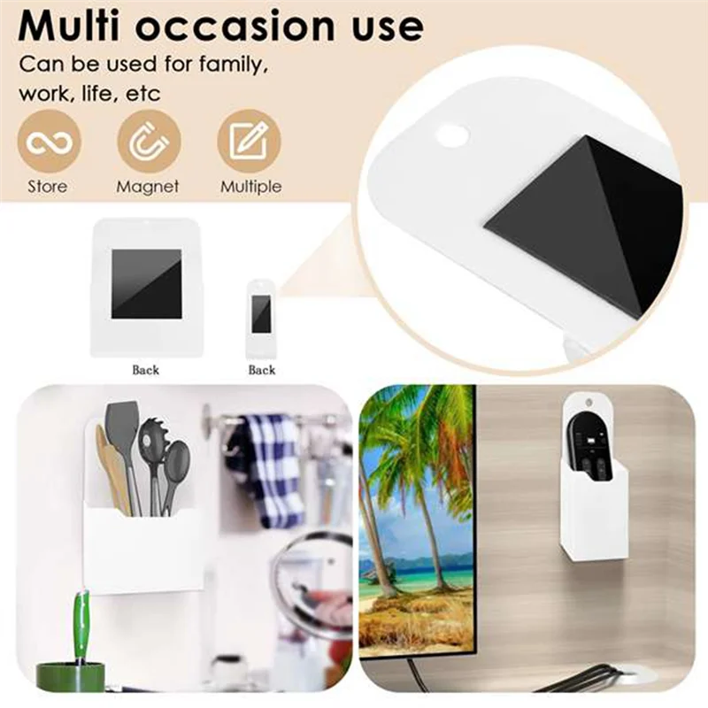 

1Set Magnetic Storage Box Whiteboard Pencil Holders School Supplies, Organizer For Fridge, Whiteboard, Magnetic Surface