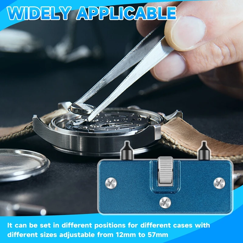 Rise-Watch Verstelbare Opener Back Case Pers Closer Remover Reparatie Horlogemaker Tool En Horloge Case Back Opener Reparatie Remover Hol