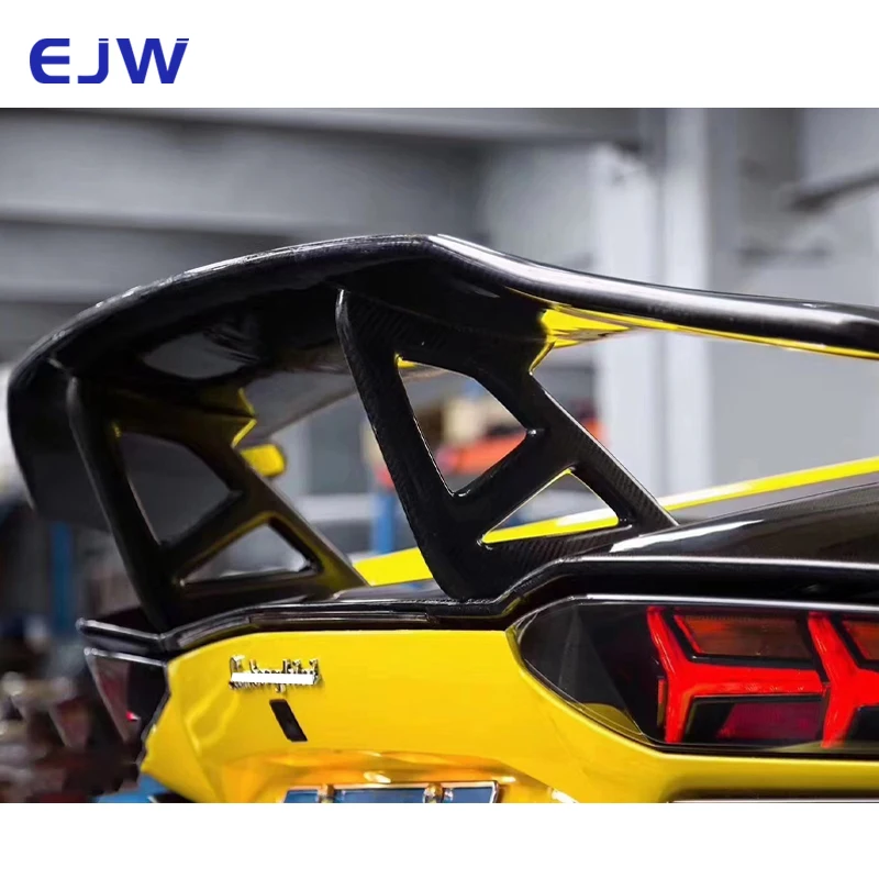 For 2011-2015 Lamborghini Aventador LP700 LP750 Rear Wing Car DMC Type High-quality Bracket Carbon Fiber Trunk Spoiler