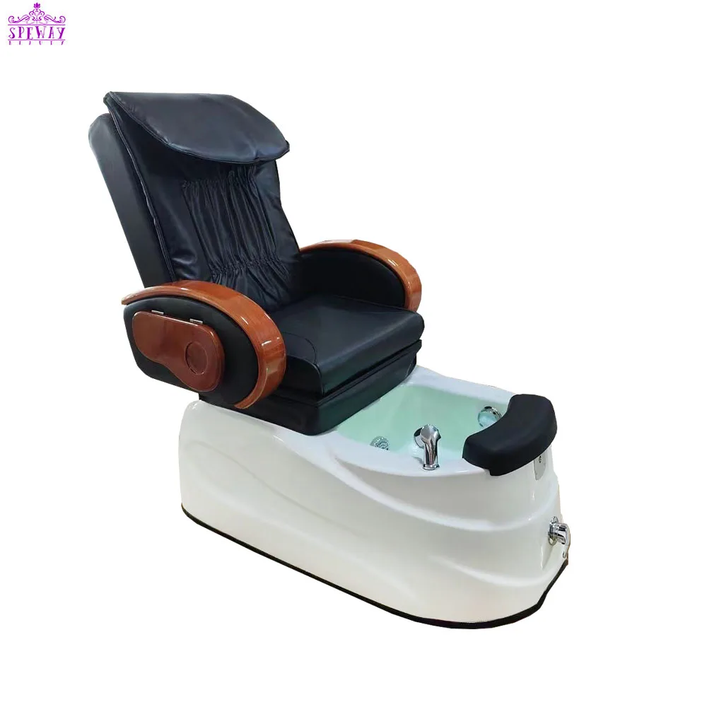 Pedicure Chair,salon Furniture High Back Massage Manicure Chair Plumbing Spa Nail Salon Furniture Pedicure Chair Used