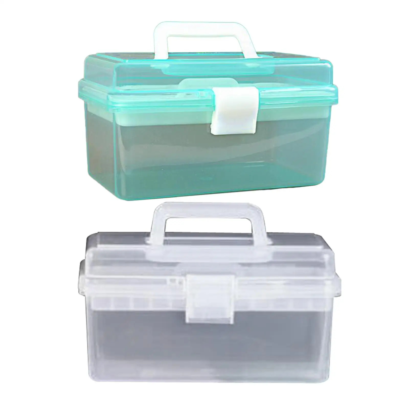 Painting tool box, clear storage box, transparent storage case, bead organizer