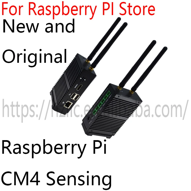 Applications Support RS232 RS485 CAN 4G Communication Raspberry Pi CM4 Sensing Industrial Computer Industrial