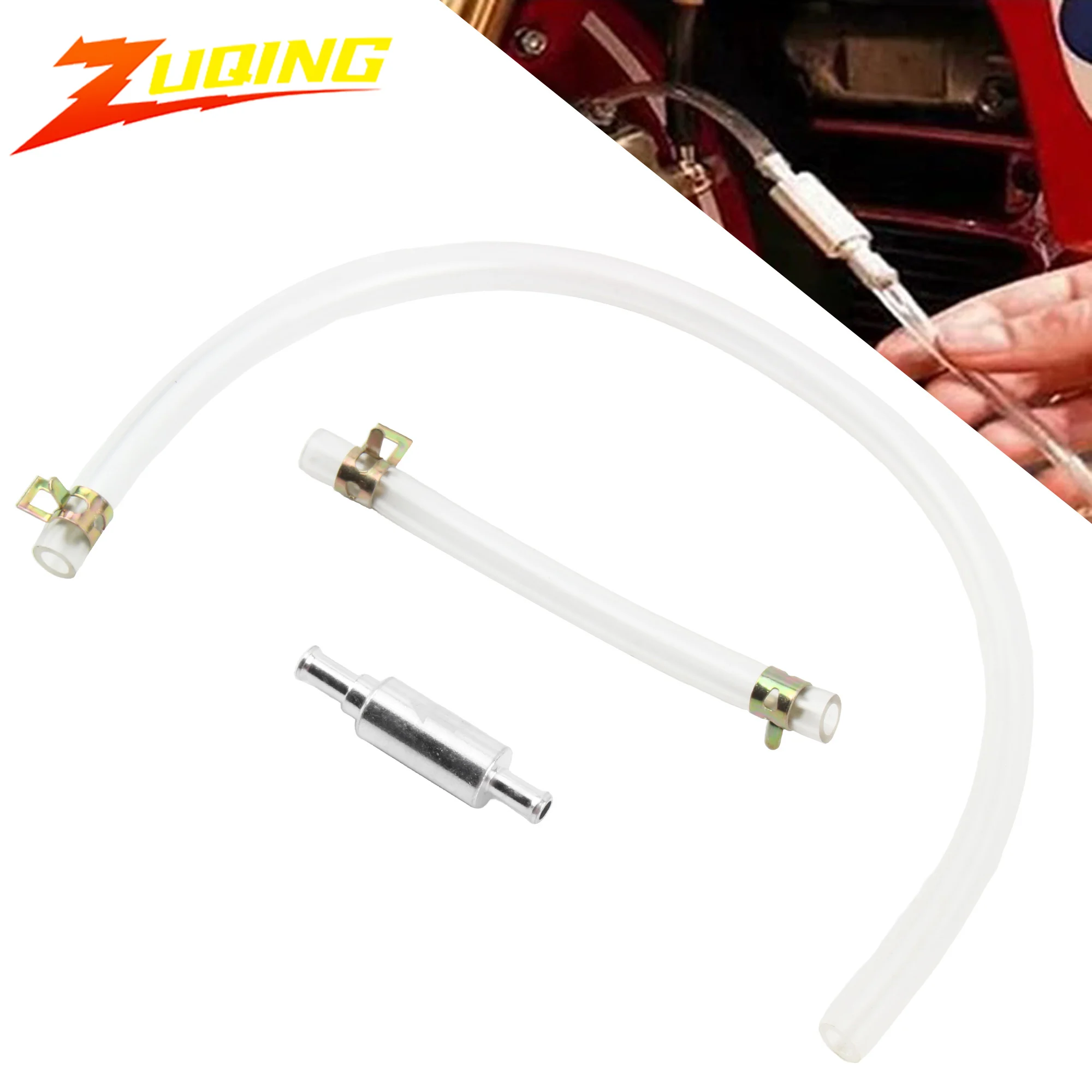 

Motorcycle One Way Valve Tube Bleeding Tool Motocross 1pcs Clutch Brake Bleeder Hose Hydraulic Brake Release Tool