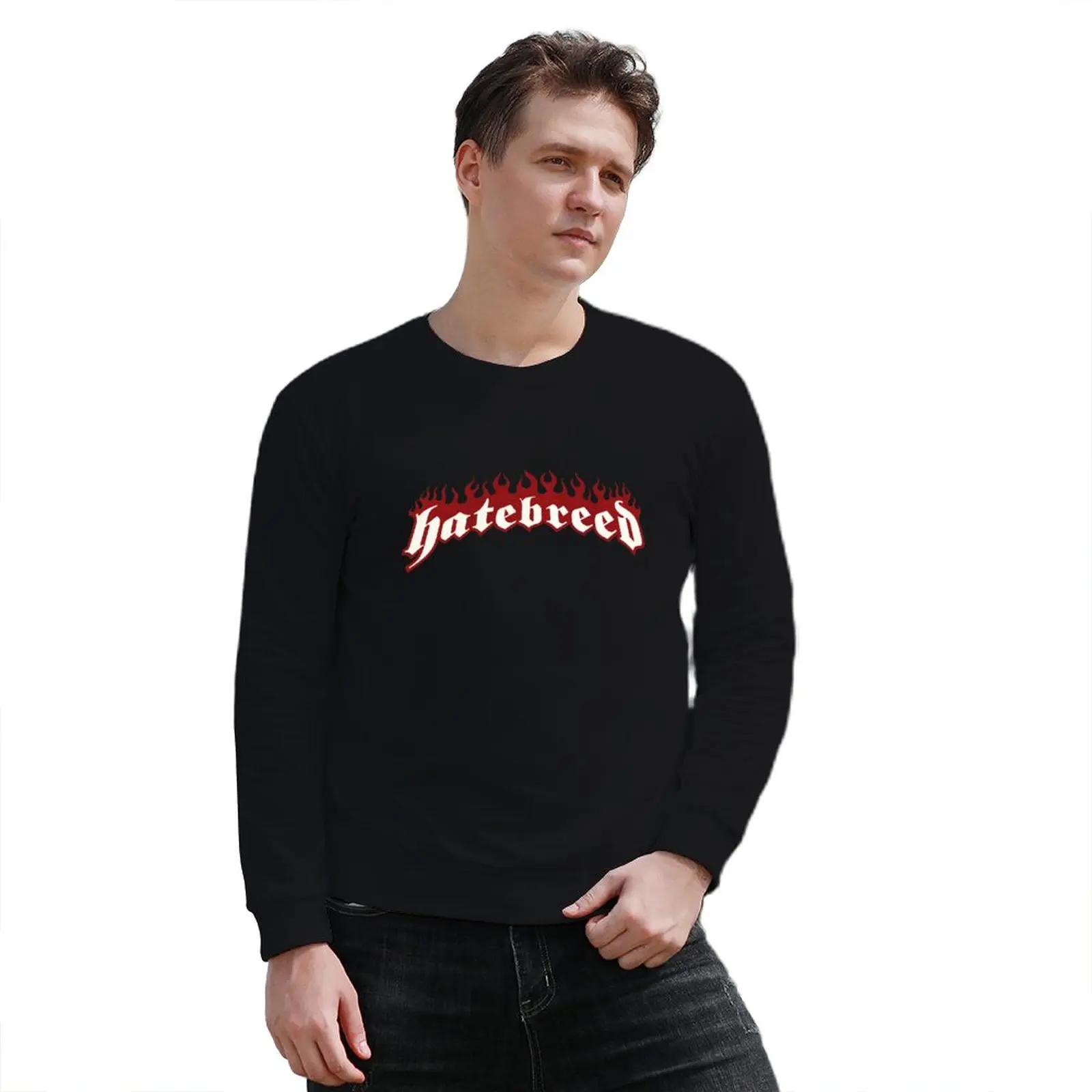 New rcti oke logo hatebreed tour 2019 Sweatshirt blouse autumn jacket men anime sweatshirt