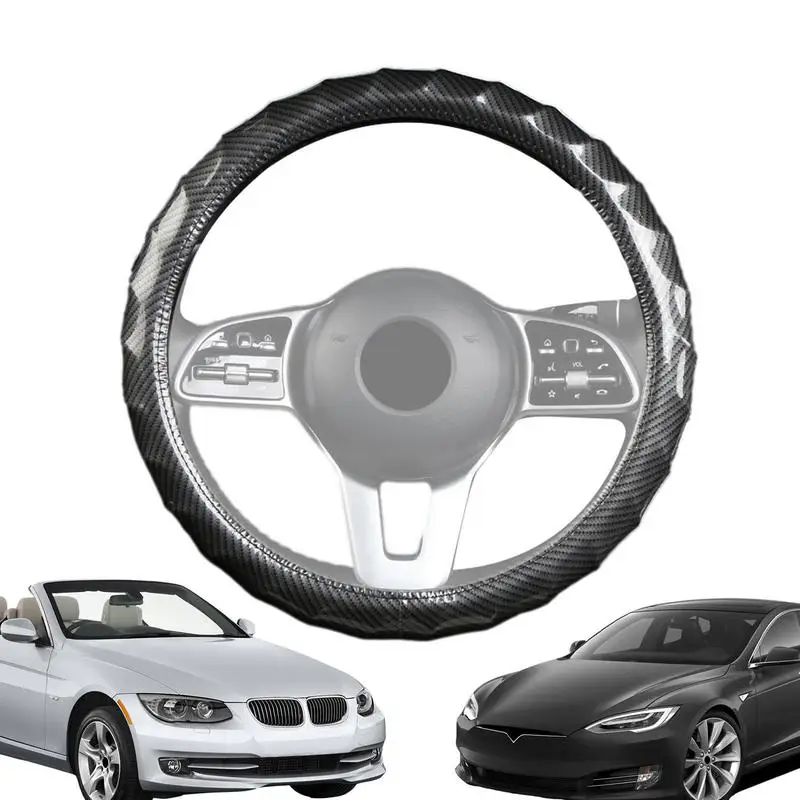 Steering Wheel Covers For Cars Non Slip Steering Wheel Sleeve 15-Inch Protector Cover Car Protector Cover Car Accessories For