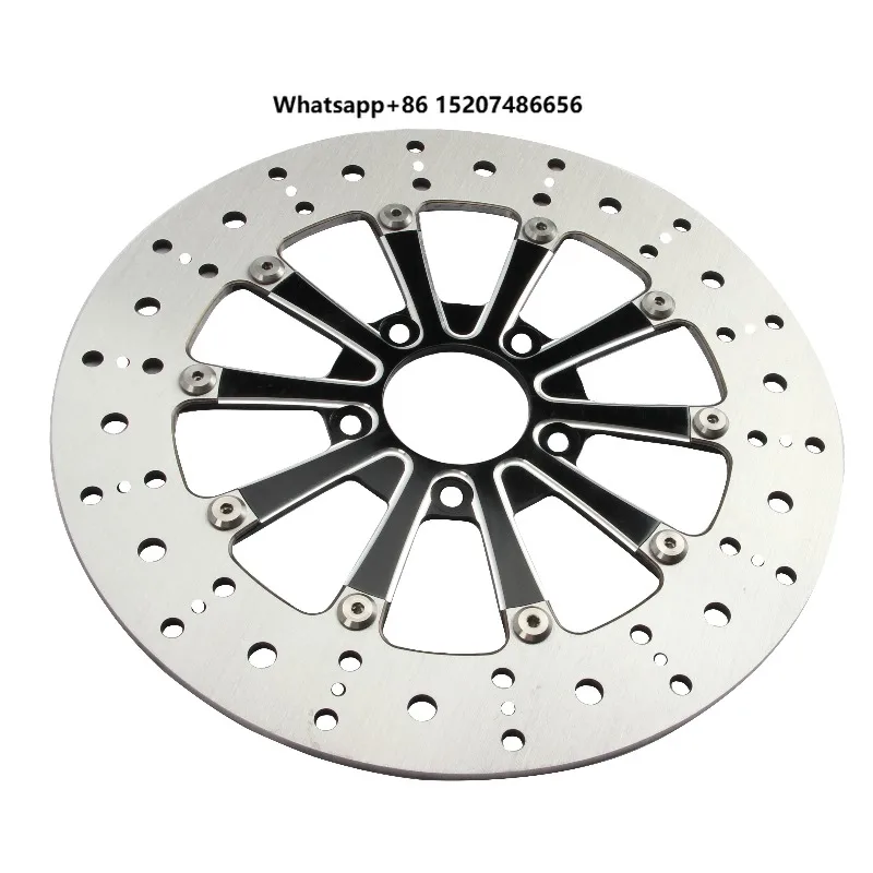 11.8-inch Steel Front Wheel Brake Disc New for 08-19 Modified for Tour Series Car Retrofit/Upgrade