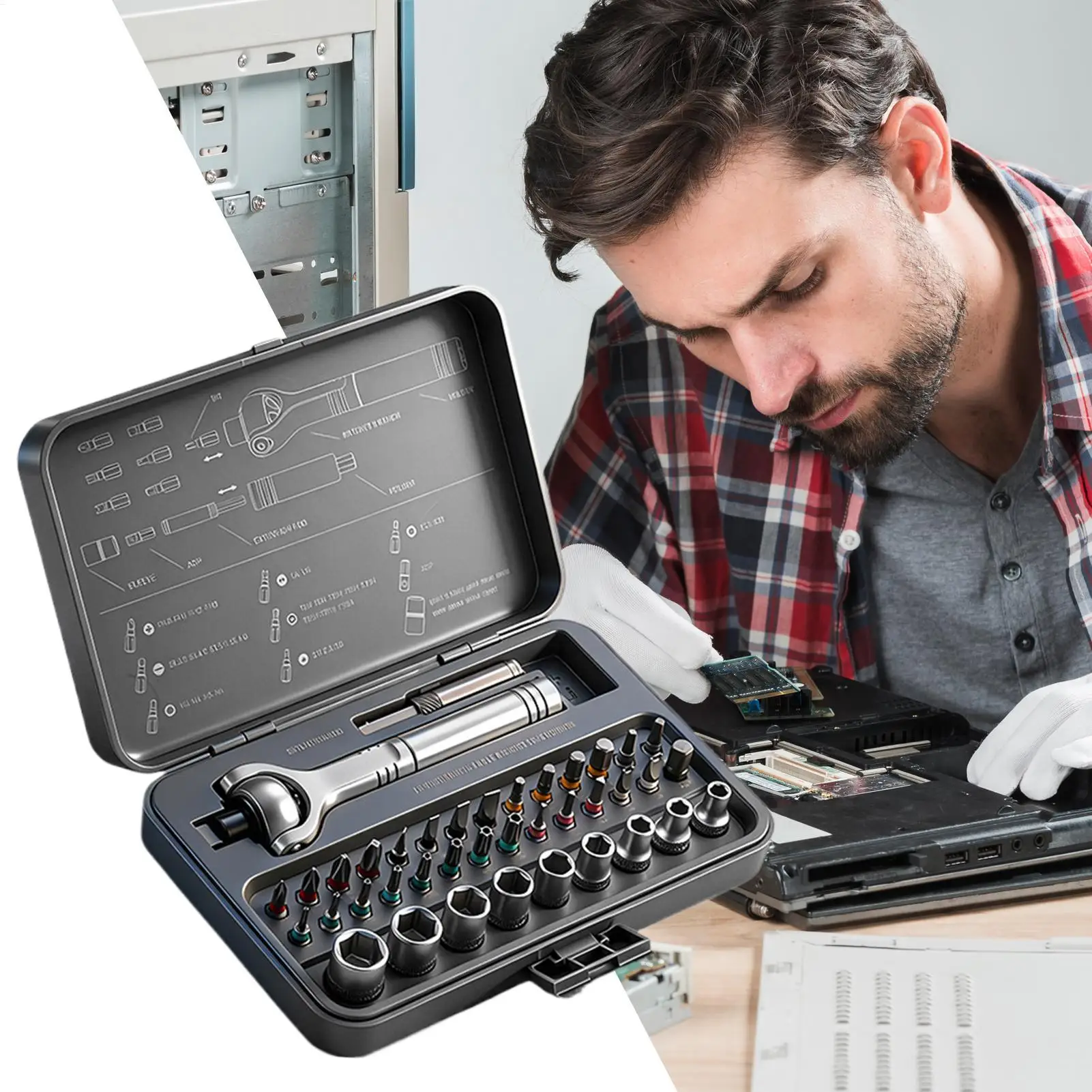 set-di-cacciaviti-a-cricchetto-40-in-1-kit-di-riparazione-portatile-con-custodia-set-di-cacciaviti-magnetici-con-manico-staccabile-per