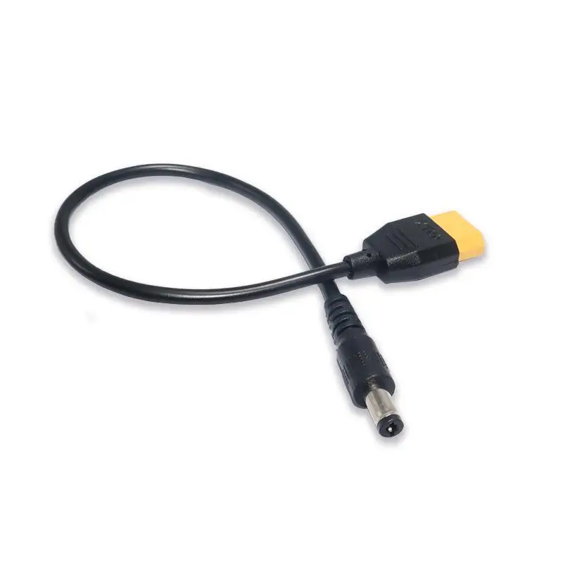 XT60 Plug Male to DC 5.5*2.1mm 5.5*2.5mm Connector Battery Adapter Cable 5521 5525 Wire for RC Battery Charge Connector