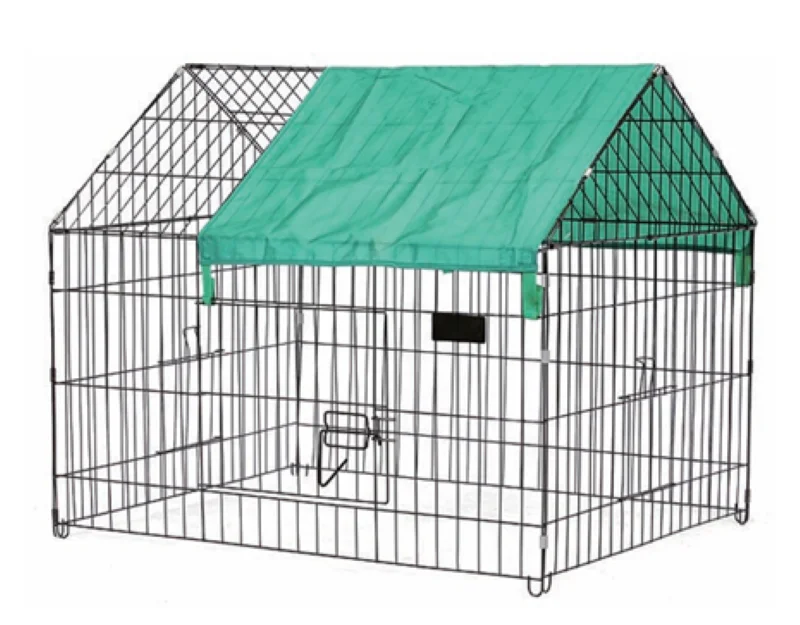 

Commercial Rabbit Cages Metal Rabbit Cage Manufactured with Welded Wire Mesh Pet Gates & Pens on Sale for Used Rabbits