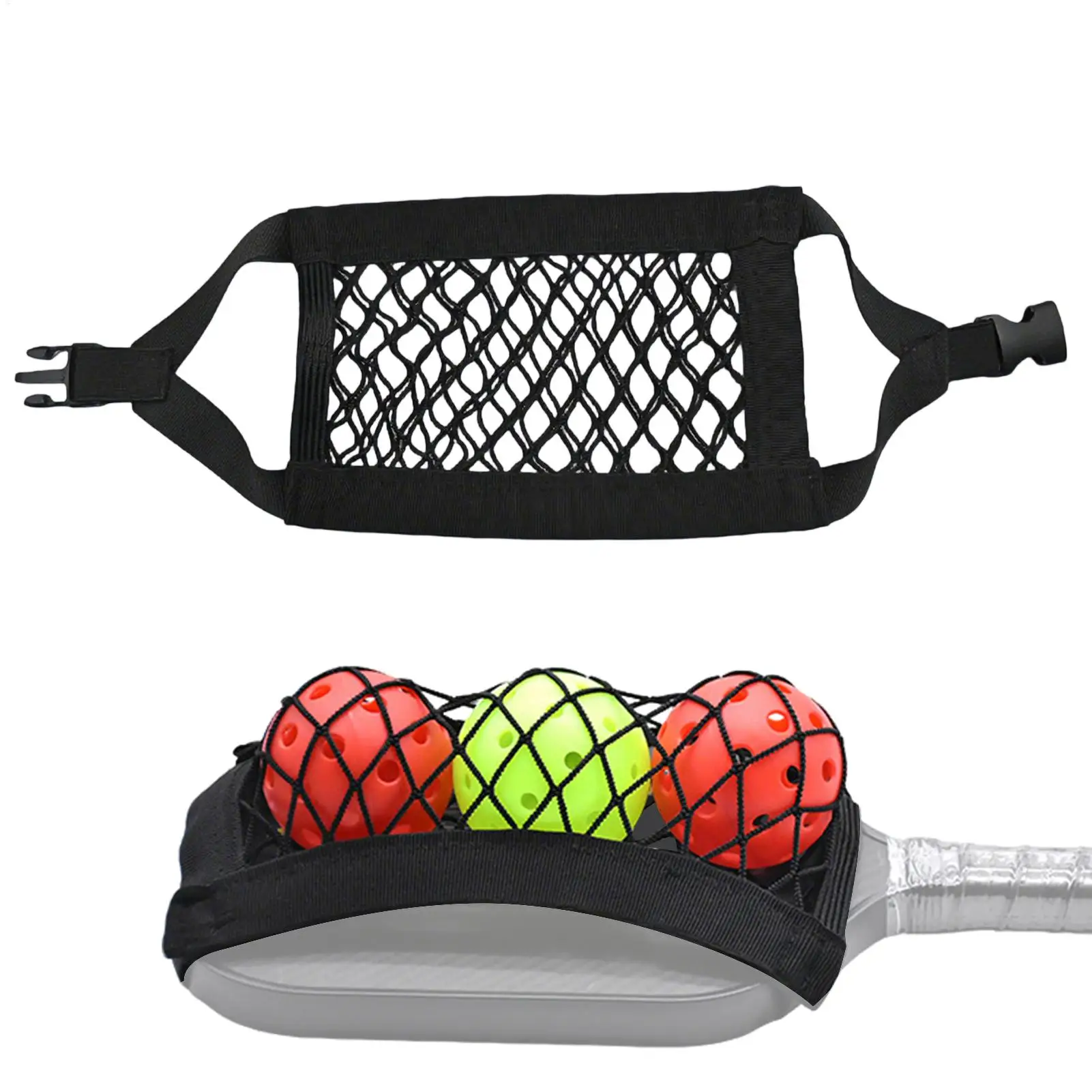 Mesh Pickle&ball Bag Scratch Proof Paddle Pouch & Training Equipment Storage For Court Tournament, Travel Gym Beach Daily Use