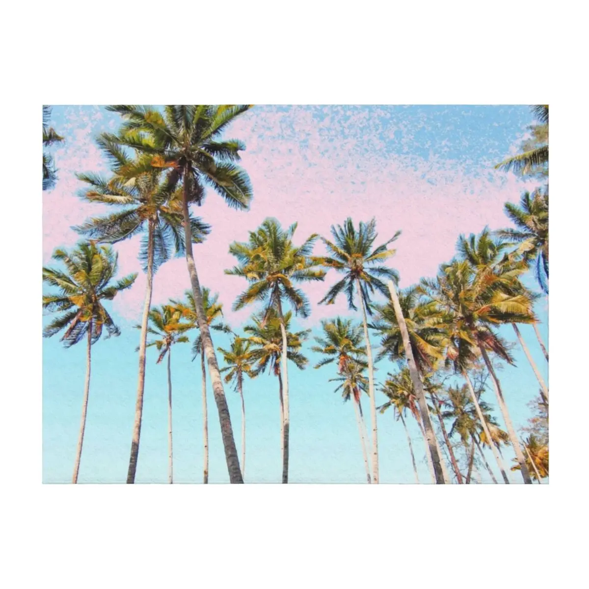 

Coconut Palms #redbubble #decor #buyart Throw Blanket for sofa Luxury Throw Camping anime Blankets