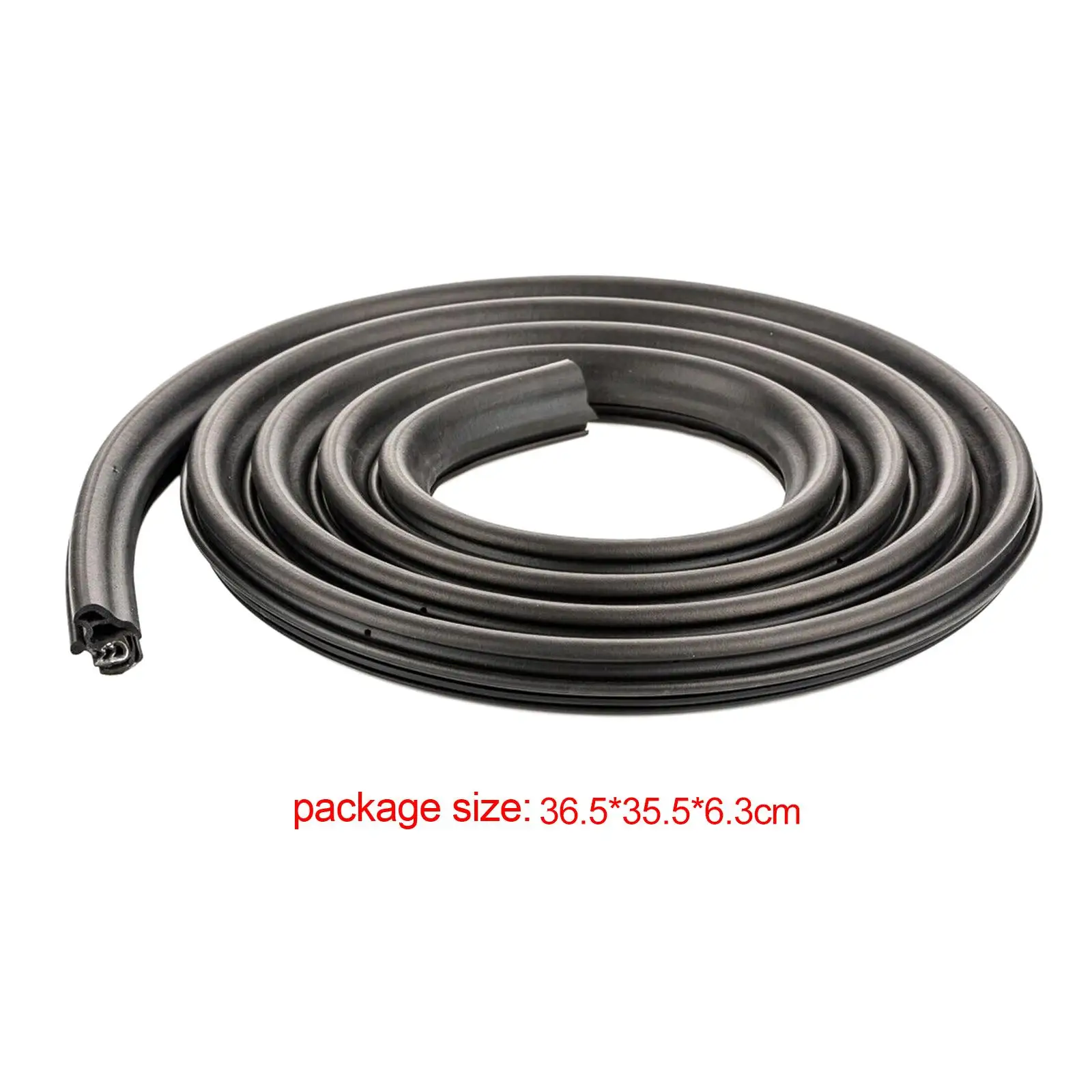 Door Seal Strip 7E0843791D Direct Replace Heavy Duty Compatible Easy Installation Seal Parts for Transport Box for VW T6