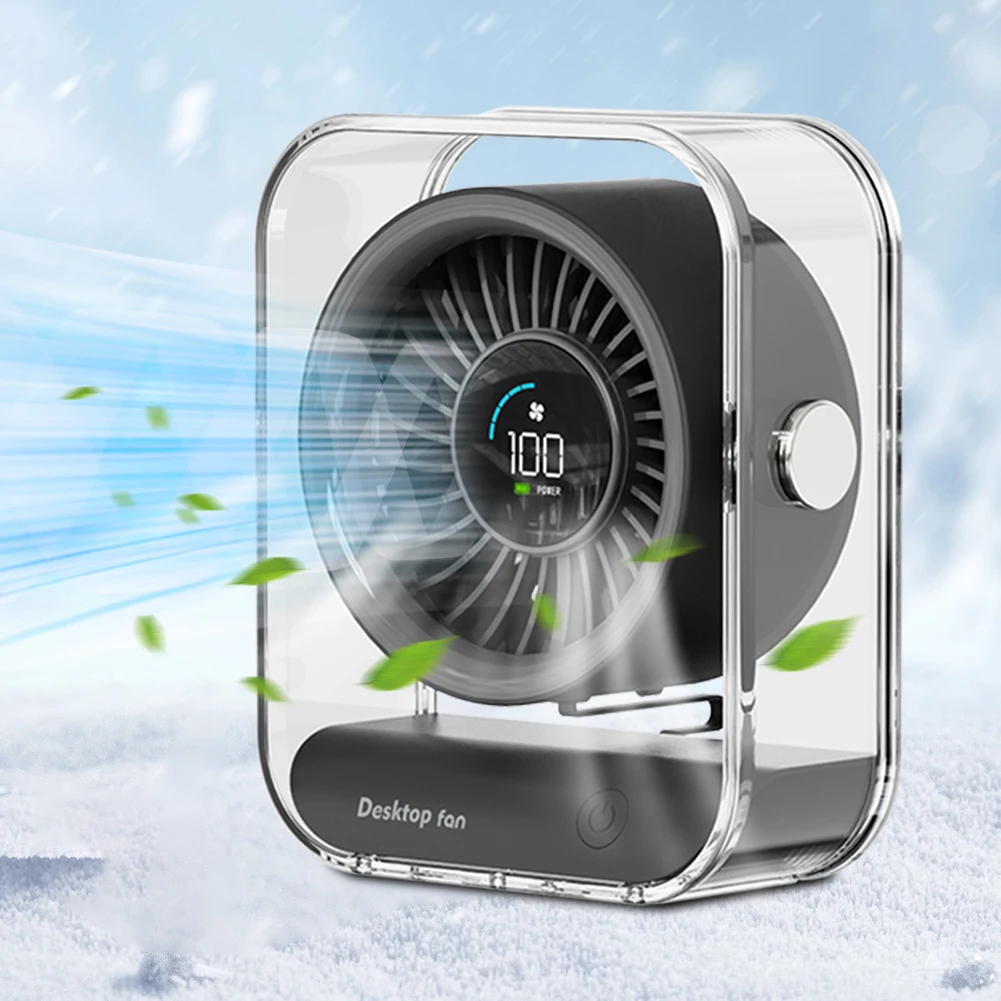 

Настольный вентилятор USB/перезаряжаемый, персональный вентилятор с LED-дисплеем, циркуляционный вентилятор, ультратихие вентиляторы для охлаждения дома, общежития, офиса, спальни