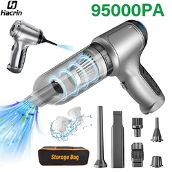 Car Vacuum Cleaner 95000PA High Power Wireless Handheld Vacuum Cleaner Cordless Powerful Hand Vacuum Cleaner Blower for Car Home