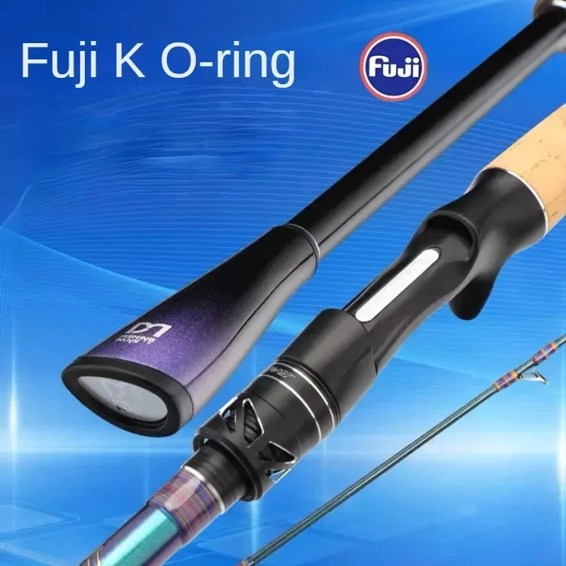 Lanxi-Lure Rod H/XH Power Carbon Ultra Light Ultra Hard Long Range Throwing Rod Large Object Rod Fuji O Guide Ring Bait Wt 8-40g