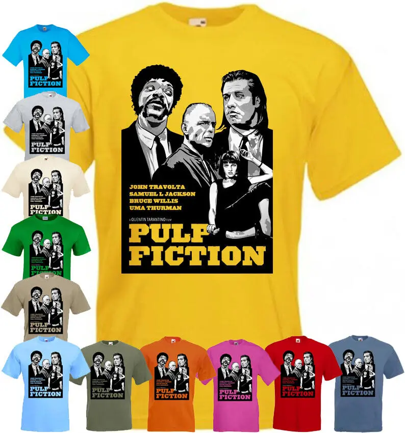 pulp-fiction-v3-t-shirt-quentin-tarantino-verde-azul-laranja-rosa-todos-os-tamanhos-s-5xl