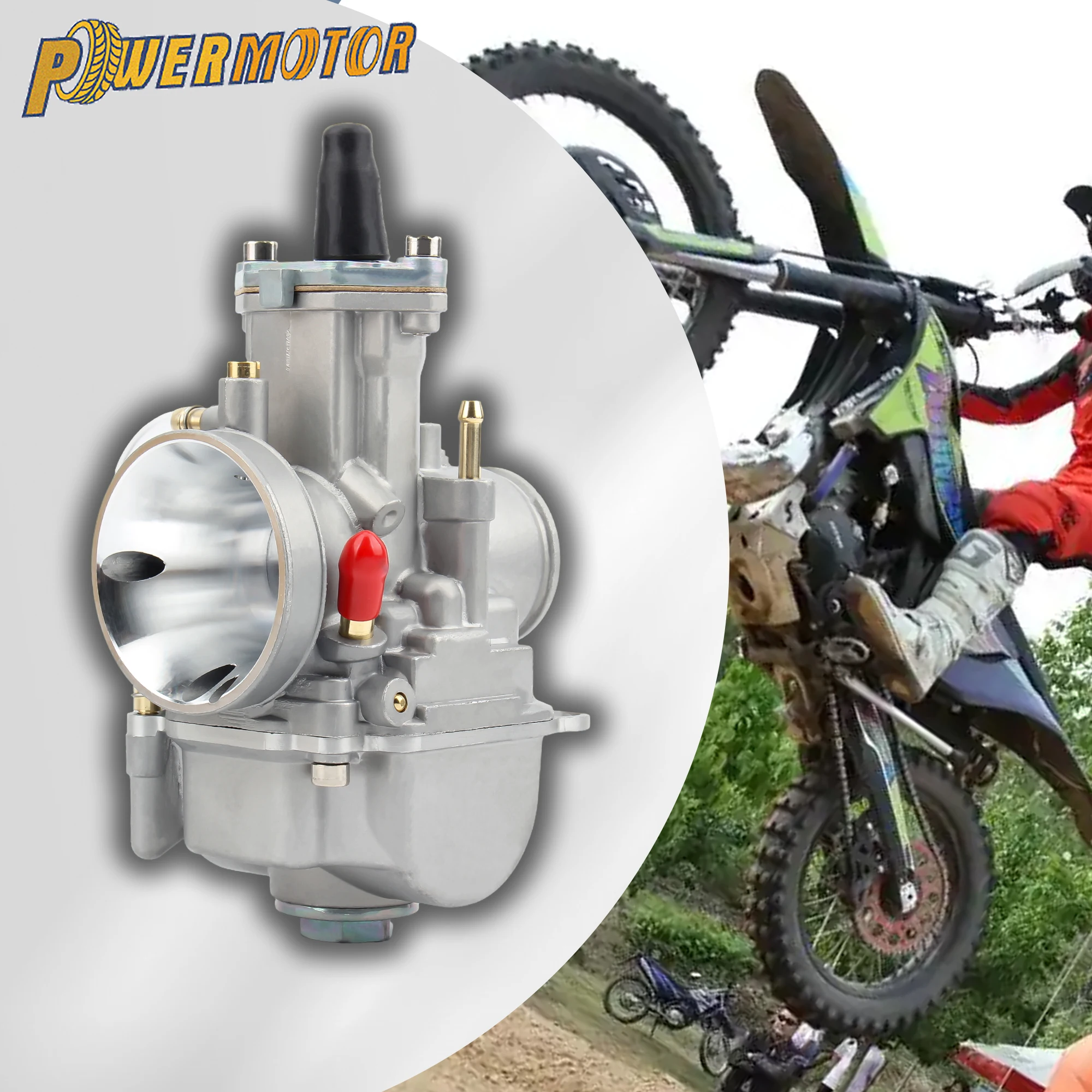 

For KElHIN PWK 2T 4T 50-250cc Carburetor Kit 28 30 32 34mm With Free Jet ATV Quad DirtBike Scooter Off Road Racing Modified Part