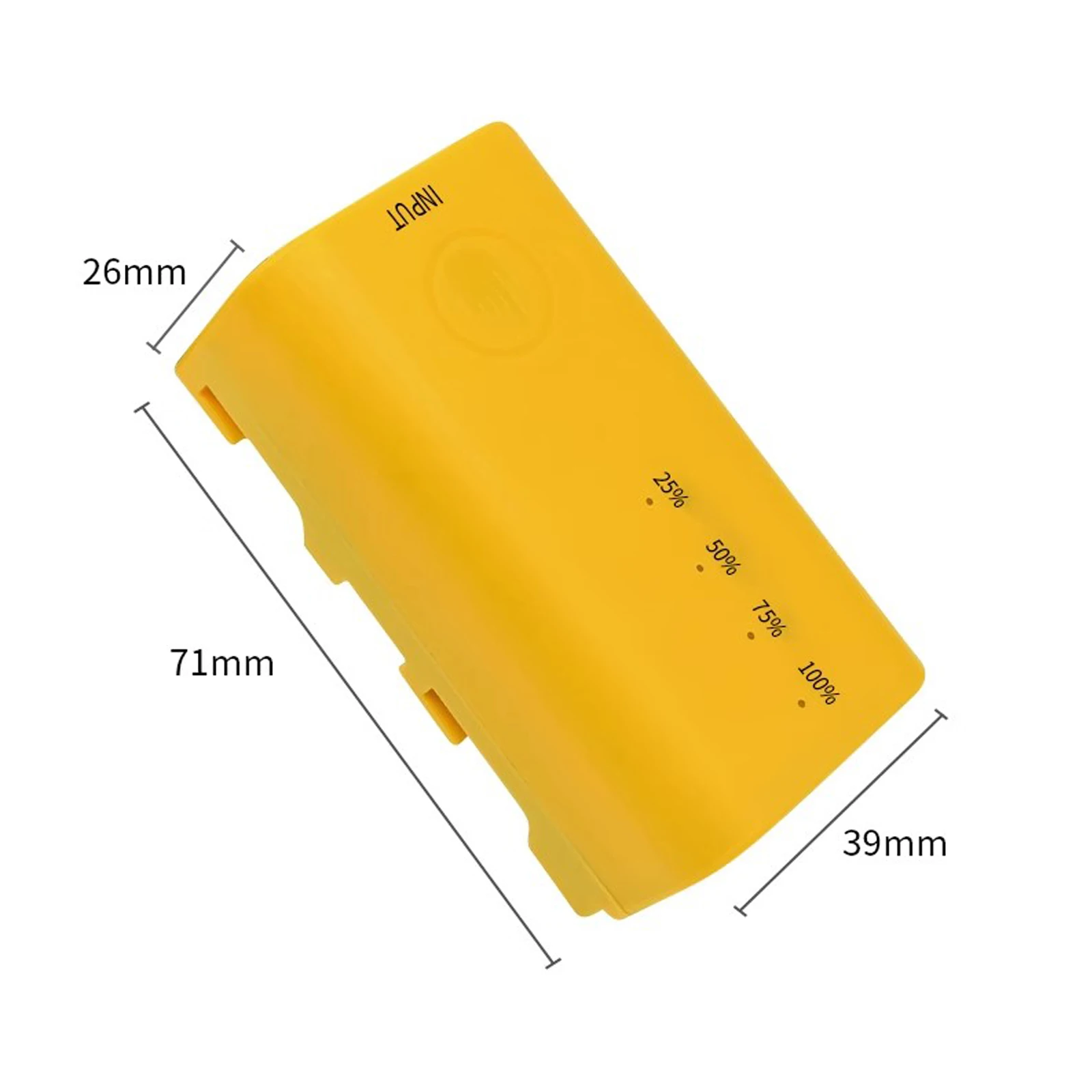 Probty NP-F550 Battery USB-C Fast Charge Port for Camera Godox LED Video Light for NP-F Battery LED Light Panels Video Monitor