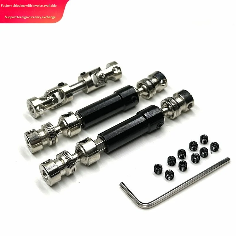 Mangniu Full Metal Drive Shafts Upgrade Parts For MN86 128 G500 Big G Remote Control Crawler Car Modification Accessories