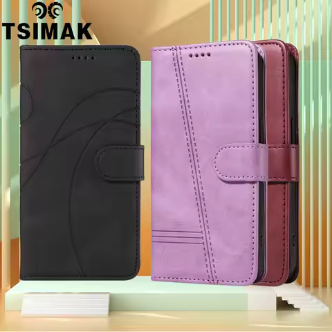 Flip Wallet Case For POCO F6 F 6 X6 X5 C65 M6 Pro 4G Leather Card Book Phone Cover for Xiaomi Redmi Turbo 3 Note 12 13 12C 13C