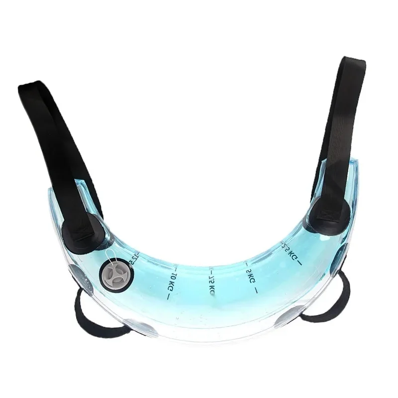 Crescent Adjustable Water Weight Transparent Aqua Training Bag with Scale Portable Dynamic Resistance Fitness Equipment JJ5158