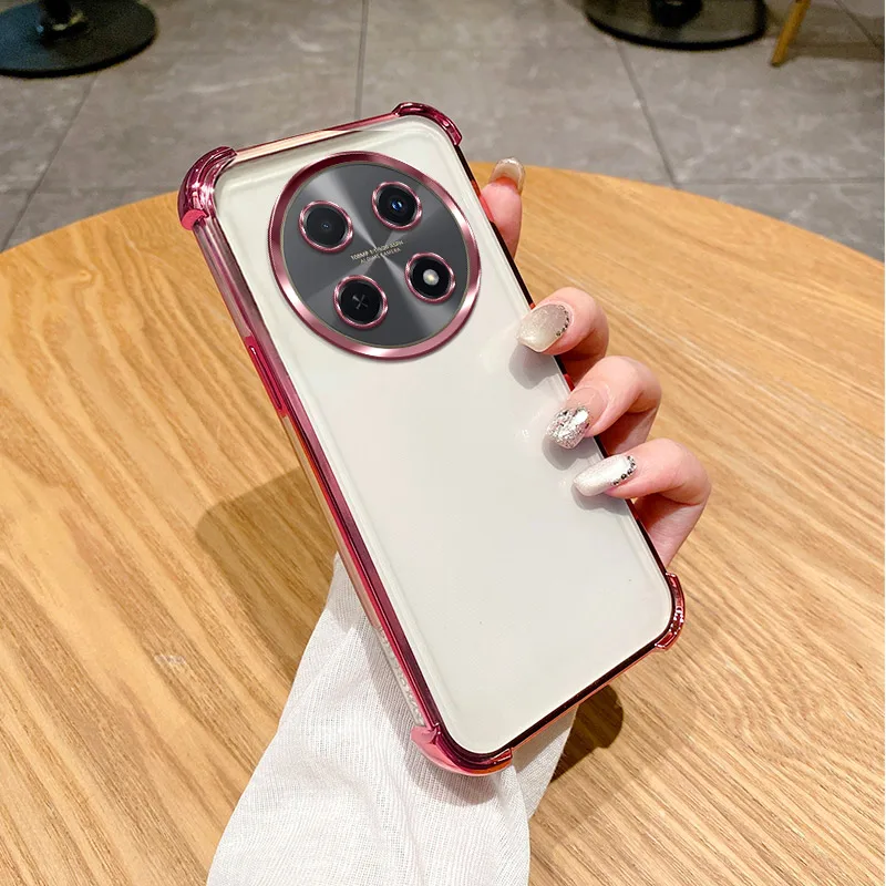 For Honor X9c Case Honor X9c Phone Cover Honor X9C Clear electroplate Phone Case X9C Soft Bumper Shockproof Protect Cover