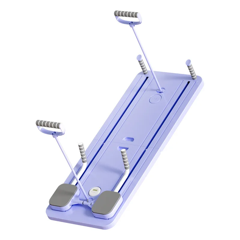 

Pilates Board with Rod Multifunctional Belly Board Flat Support Home Yoga Sports Exercise Fitness Equipment Fitness Board